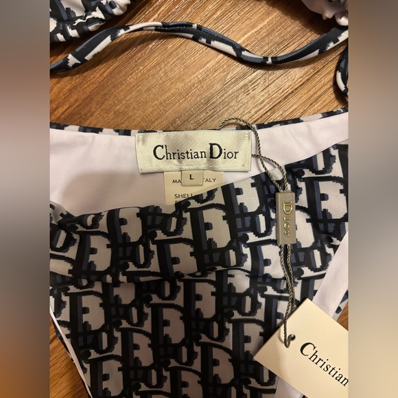 Dior Black and White Bikini - Picture 2 of 2